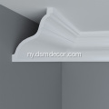 Big Size Plain Polyurethane Yokongoletsera Cornice Molding